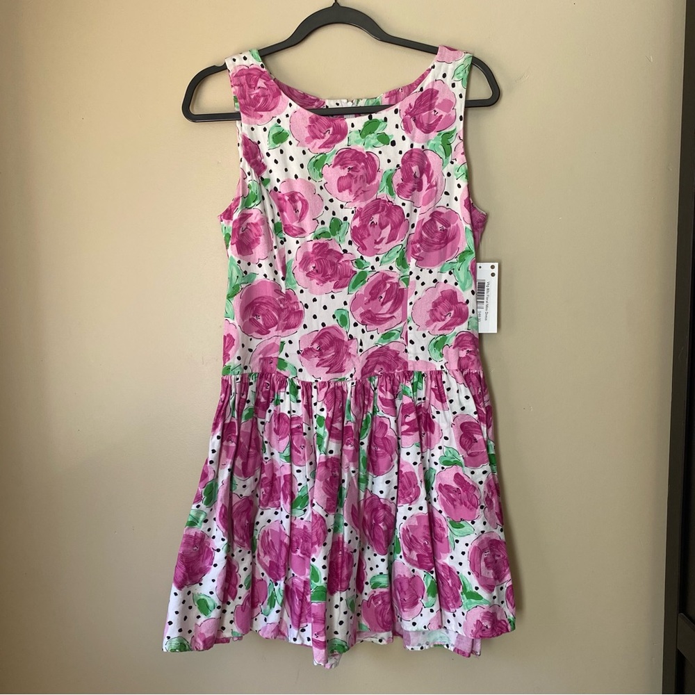 VINTAGE : Brass Plum Nordstrom drop waist dress